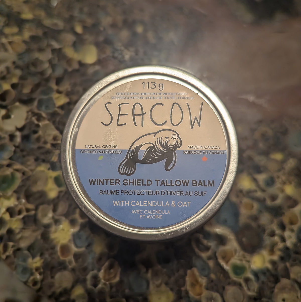 Winter Shield Tallow Balm 113 g (4 oz) - All-Natural Protection with Calendula and Oat