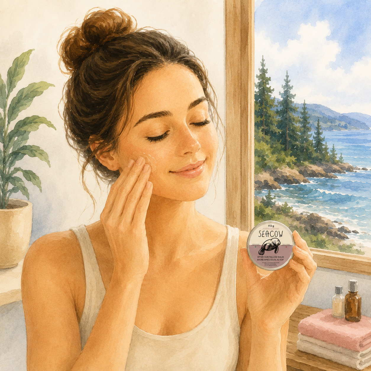 After-Sun Tallow Balm - All-Natural Moisturizer | Seacow Co.